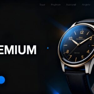 “Landing Page Premium con diseño avanzado y animaciones”