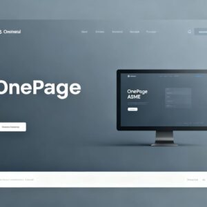 Landing Page OnePage